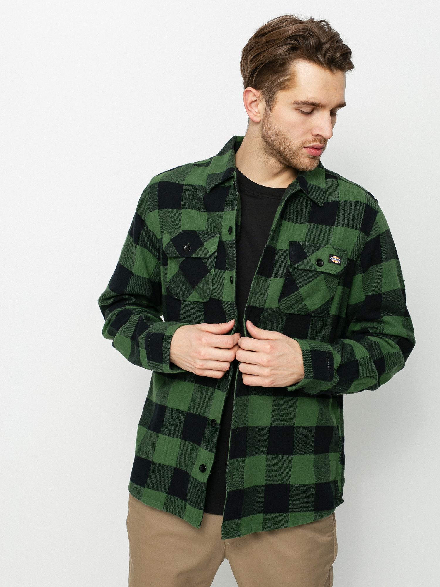 Сорочка Dickies Sacramento (pine green)