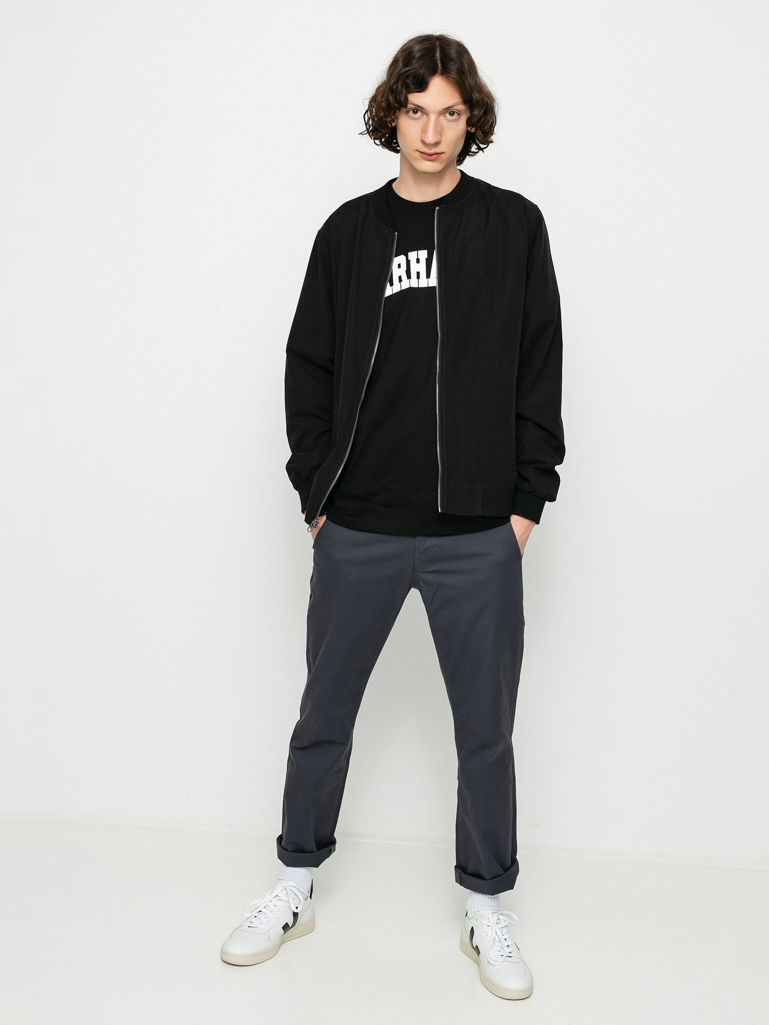 u041au0443u0440u0442u043au0430 Volcom Burnward (black combo)