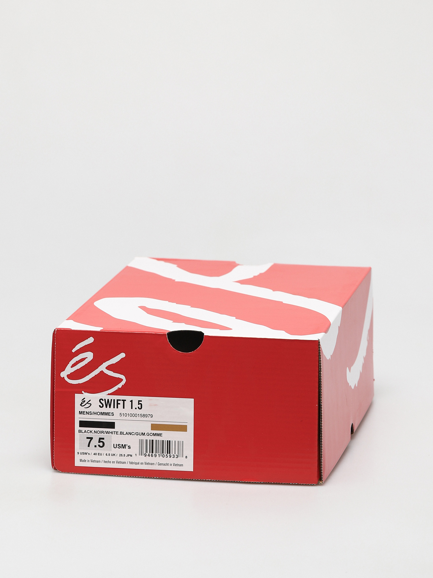 Взуття eS Swift 1.5 (black/white/gum)