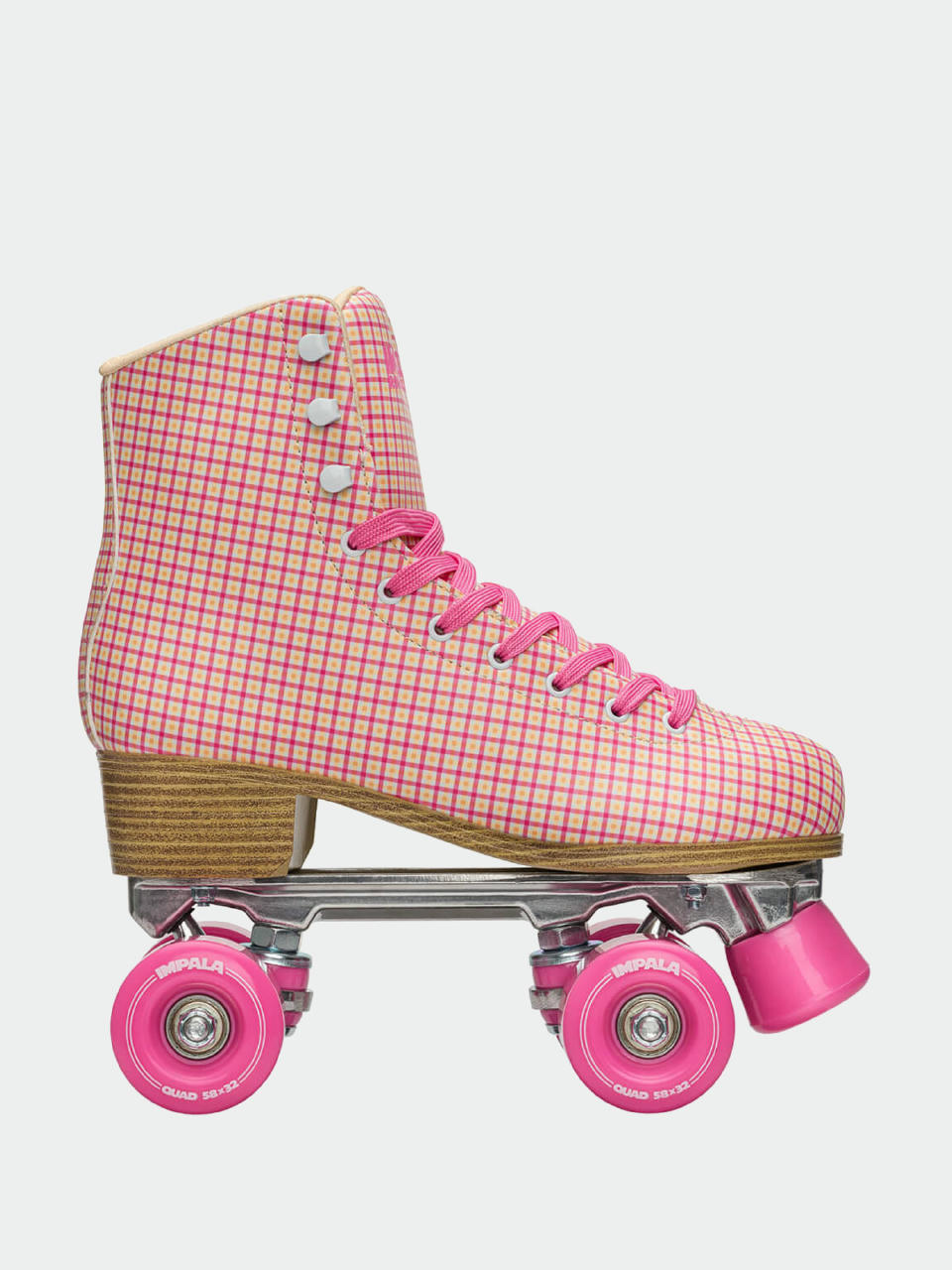 Роликові ковзани Impala Quad Skate Wmn (pink tartan)