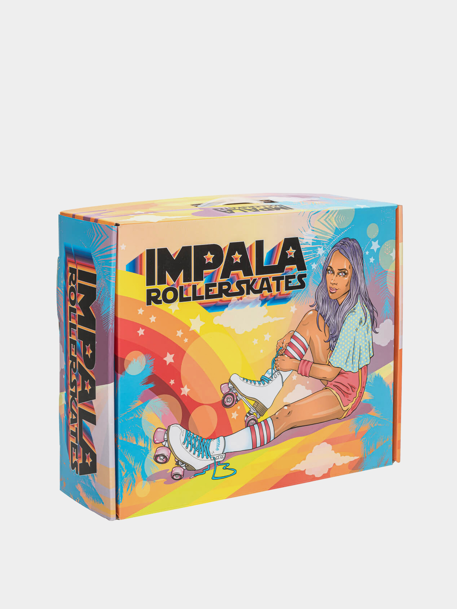 Роликові ковзани Impala Quad Skate Wmn (pink tartan)