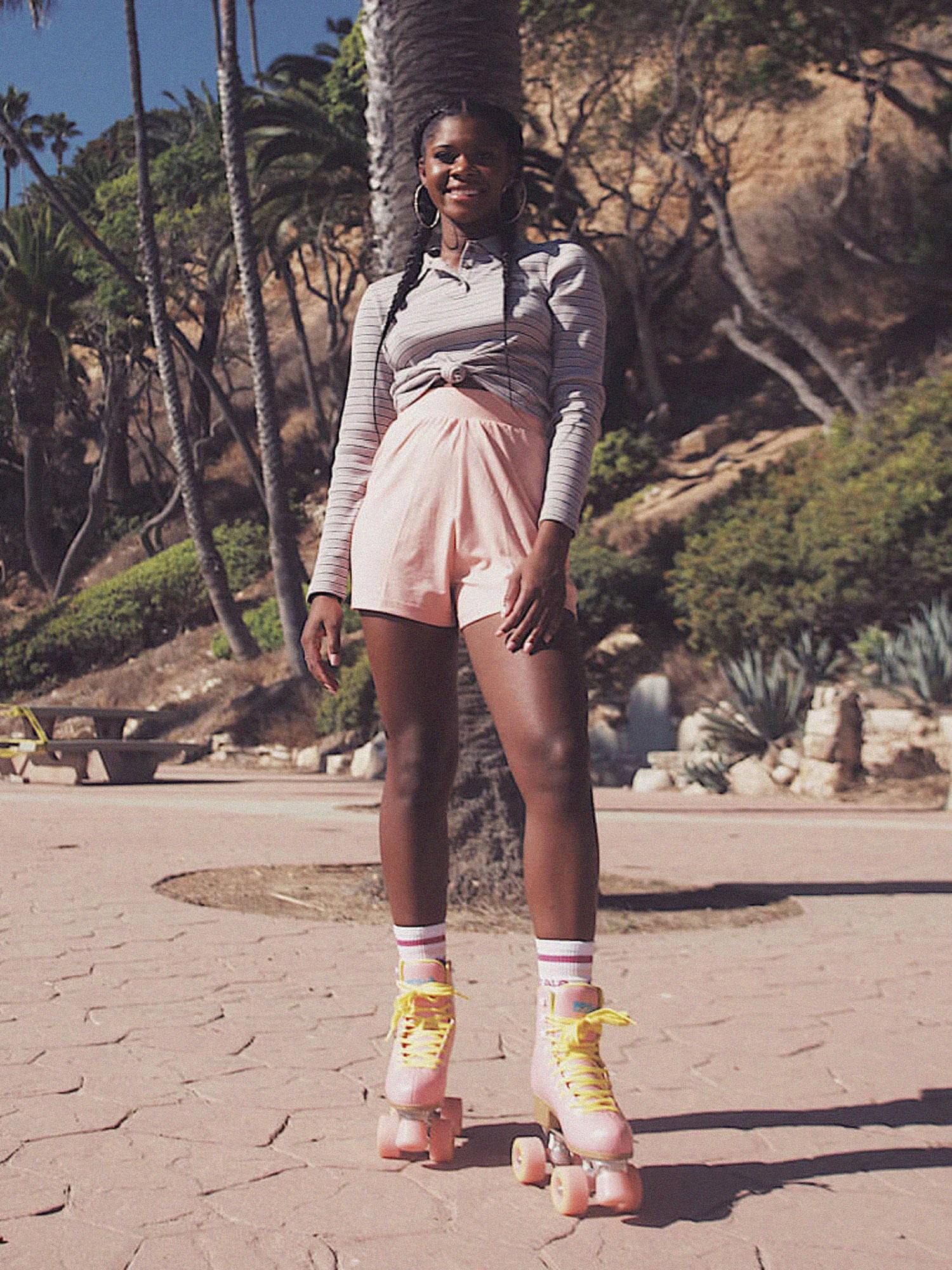 Роликові ковзани Impala Quad Skate Wmn (pink/yellow)