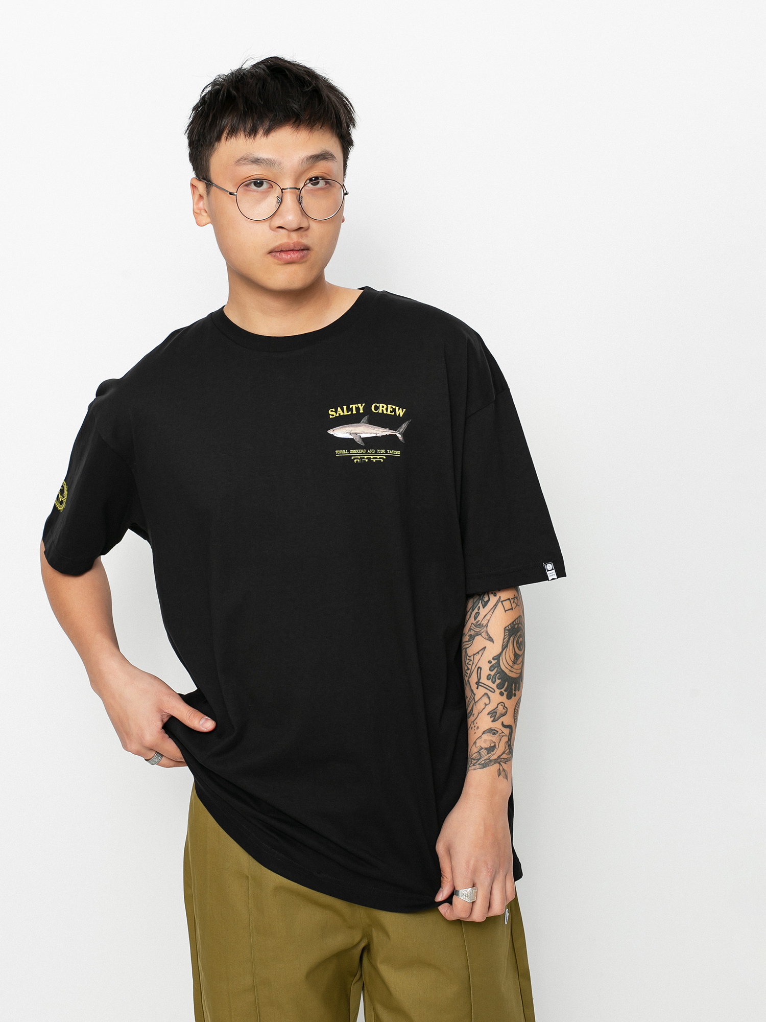 Футболка Salty Crew Bruce Prenium (black)