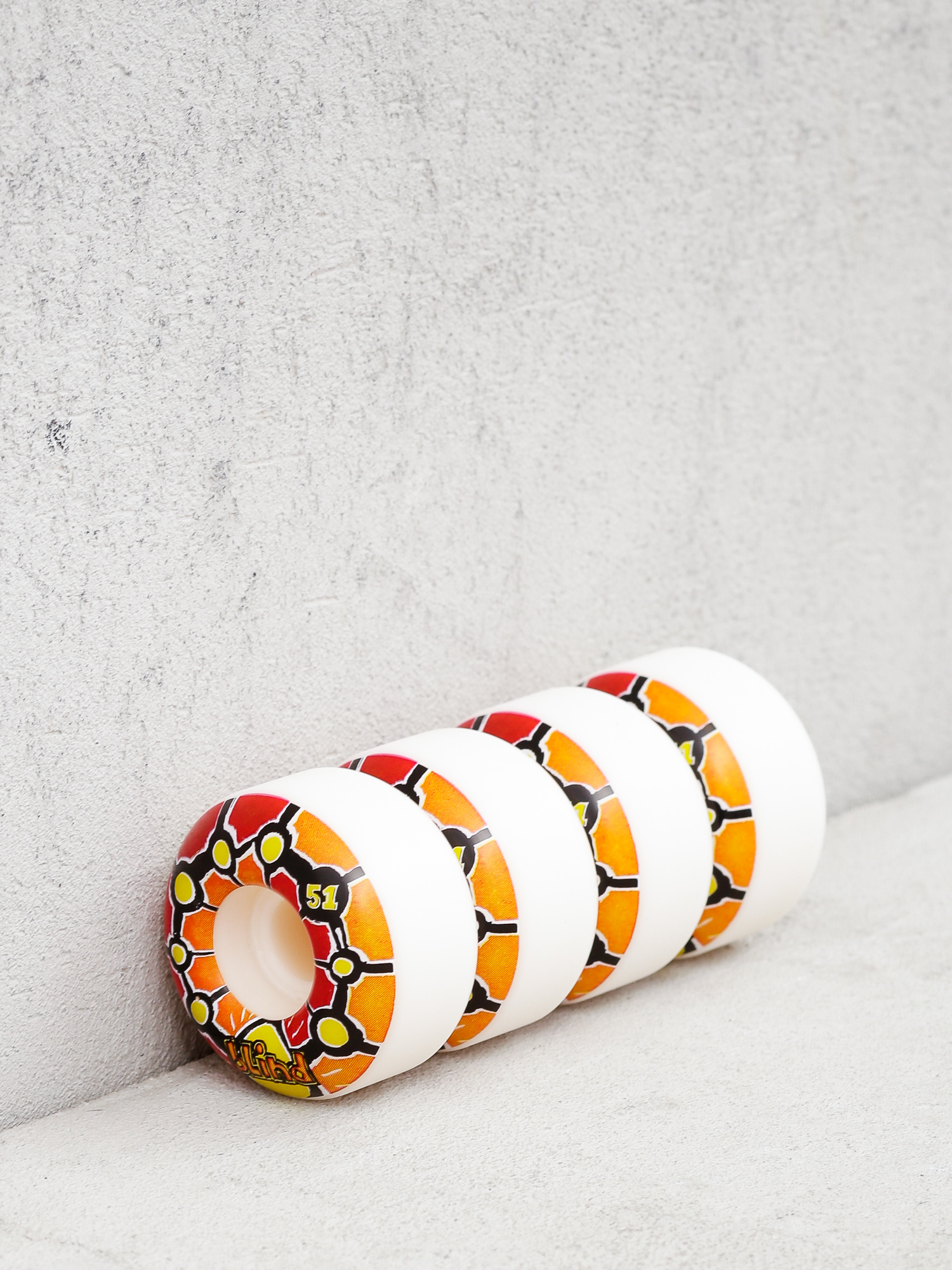 Колеса Blind Round Space V2 (red/orange)