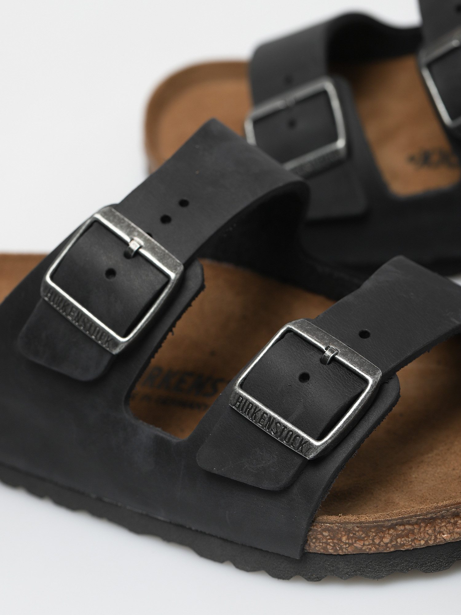 Шльопанці Birkenstock Arizona Regular (nu oiled black)