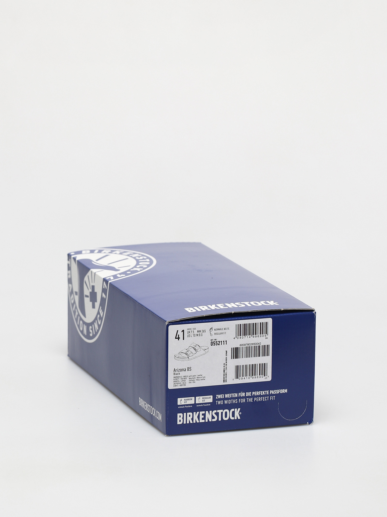 Шльопанці Birkenstock Arizona Regular (nu oiled black)