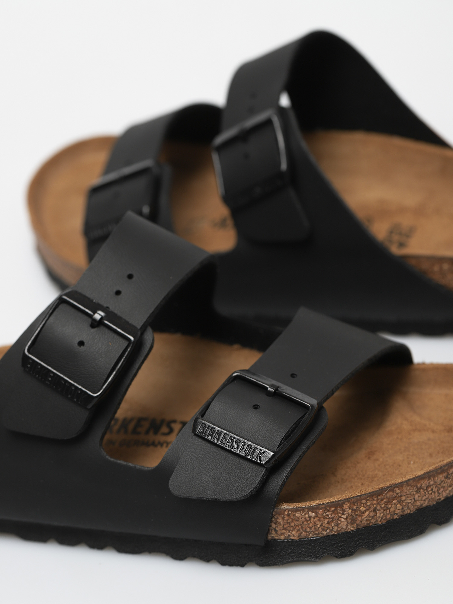 Шльопанці Birkenstock Arizona Regular - чорний (bf black)