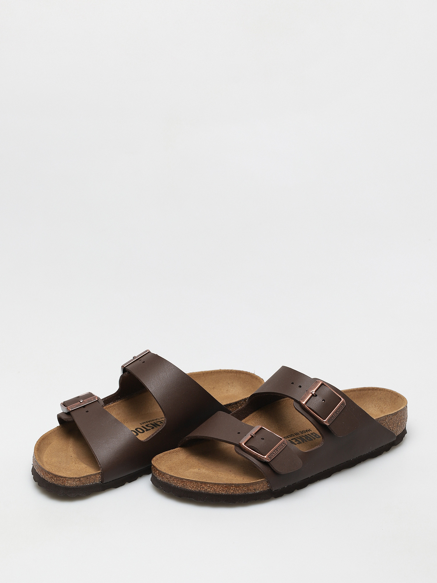 Шльопанці Birkenstock Arizona Narrow Wmn (bf dark brown)