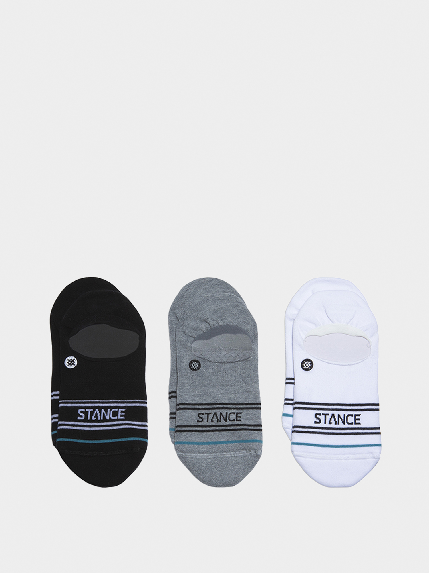  Шкарпетки Stance Basic 3 Pack No Show (multi)