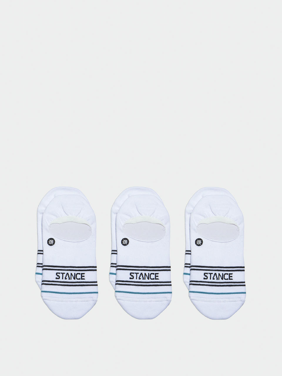  Шкарпетки Stance Basic 3 Pack No Show (white)