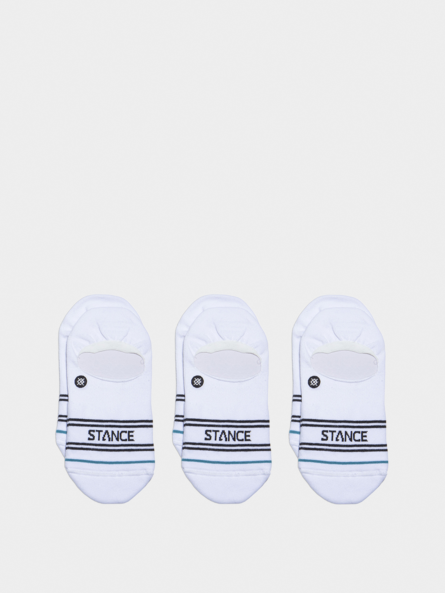  Шкарпетки Stance Basic 3 Pack No Show (white)