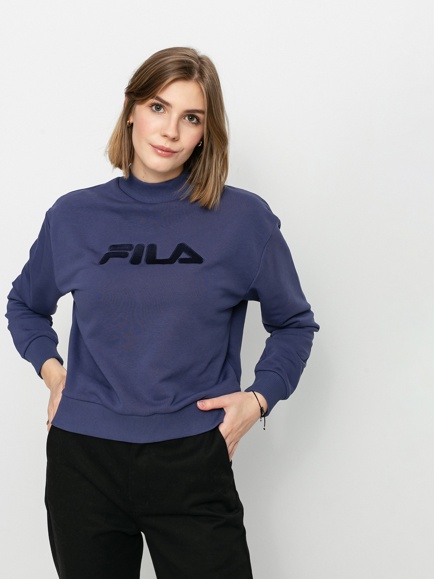 Світшот Fila Fauna Wide Cropped Wmn (crown blue)