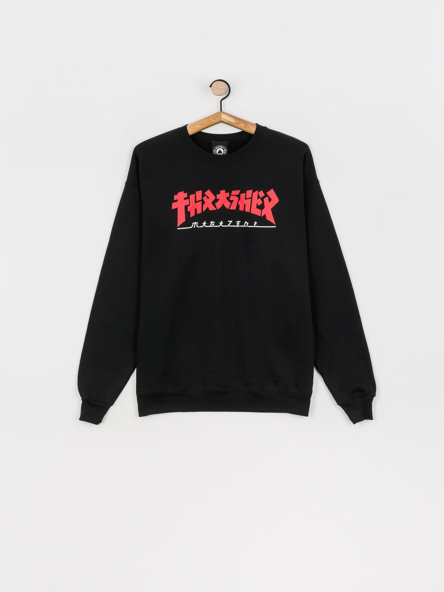 Світшот Thrasher Godzilla Crew (black)
