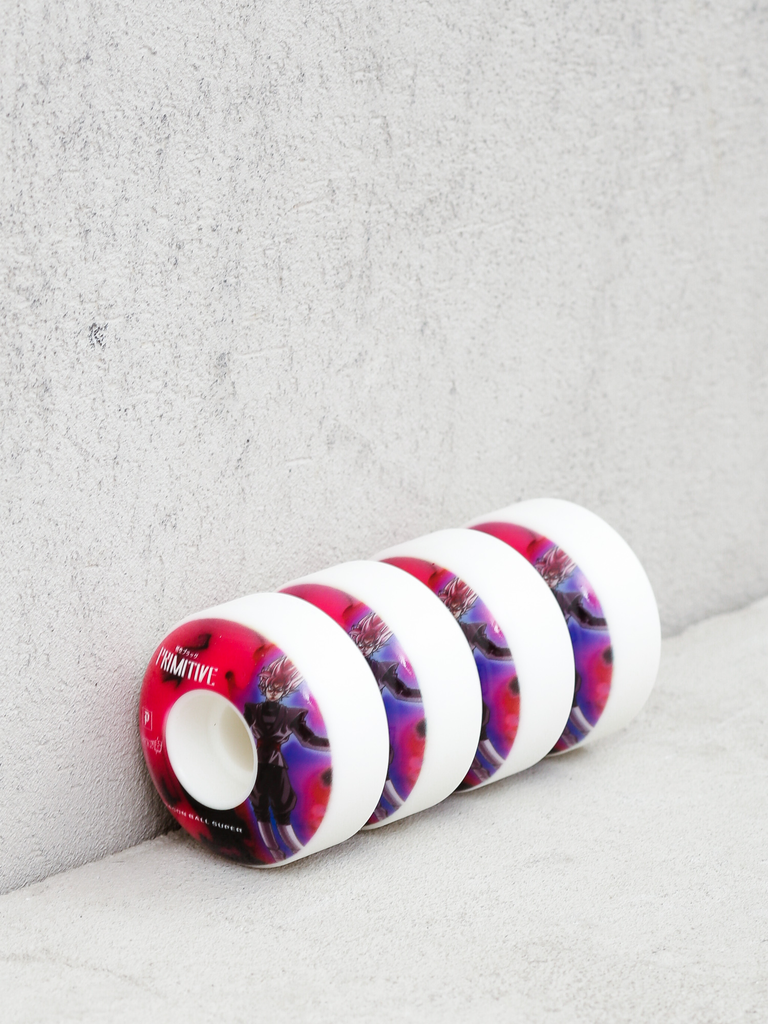 Колеса Primitive Goku Black Rose Swirl (white)