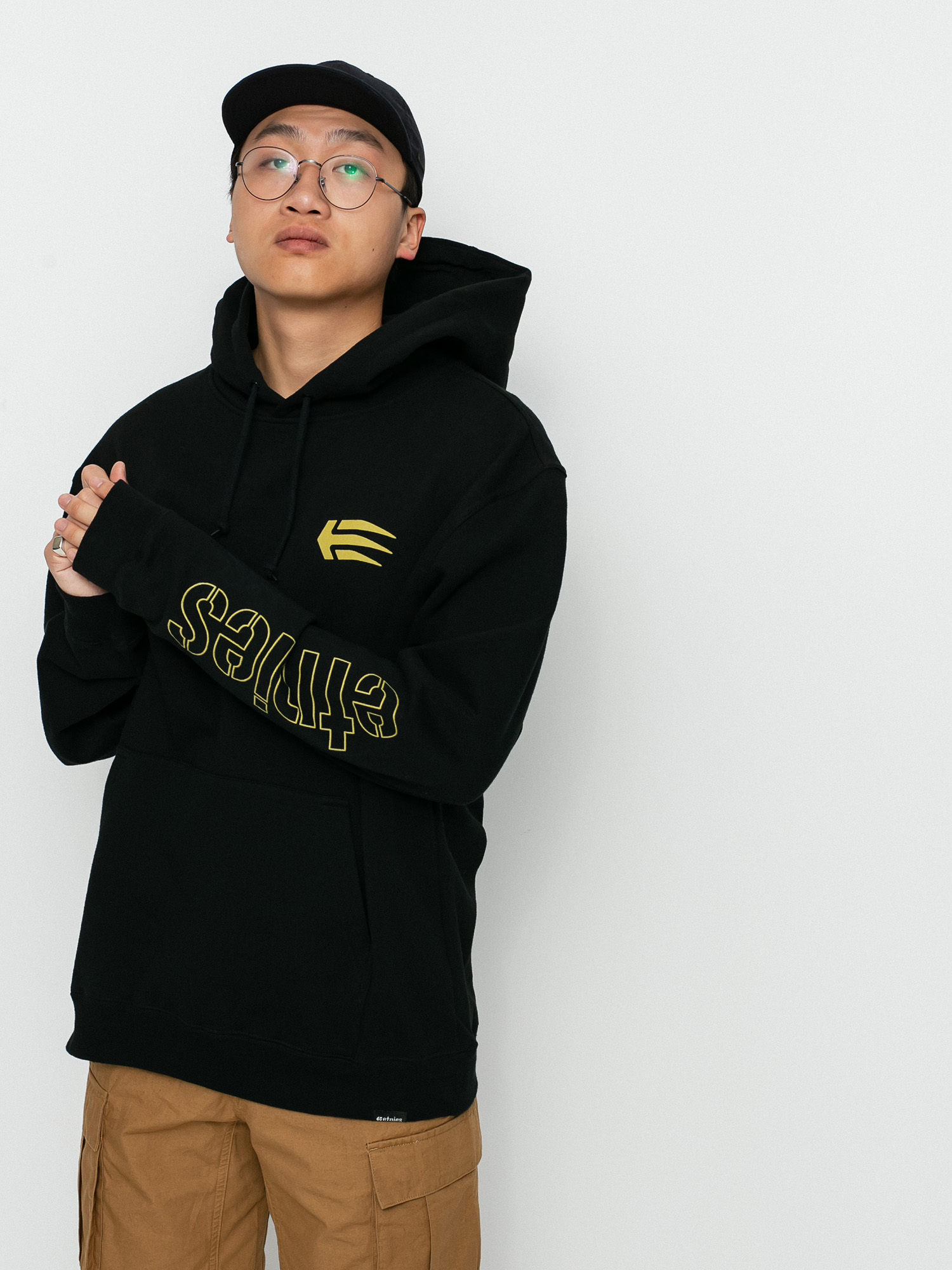 Худі Etnies Joslin HD (black/gold)