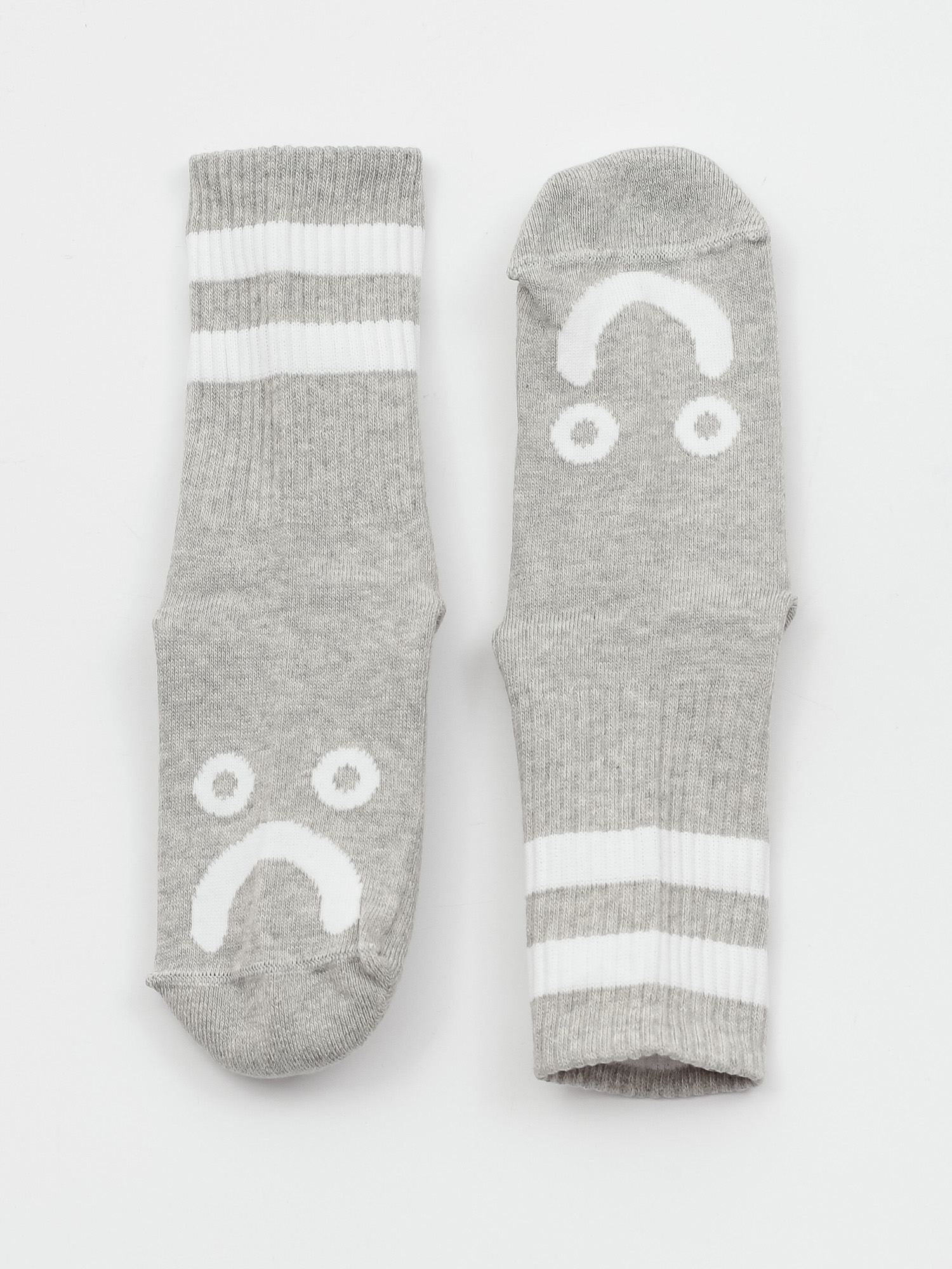  Шкарпетки Polar Skate Happy Sad (heather grey)