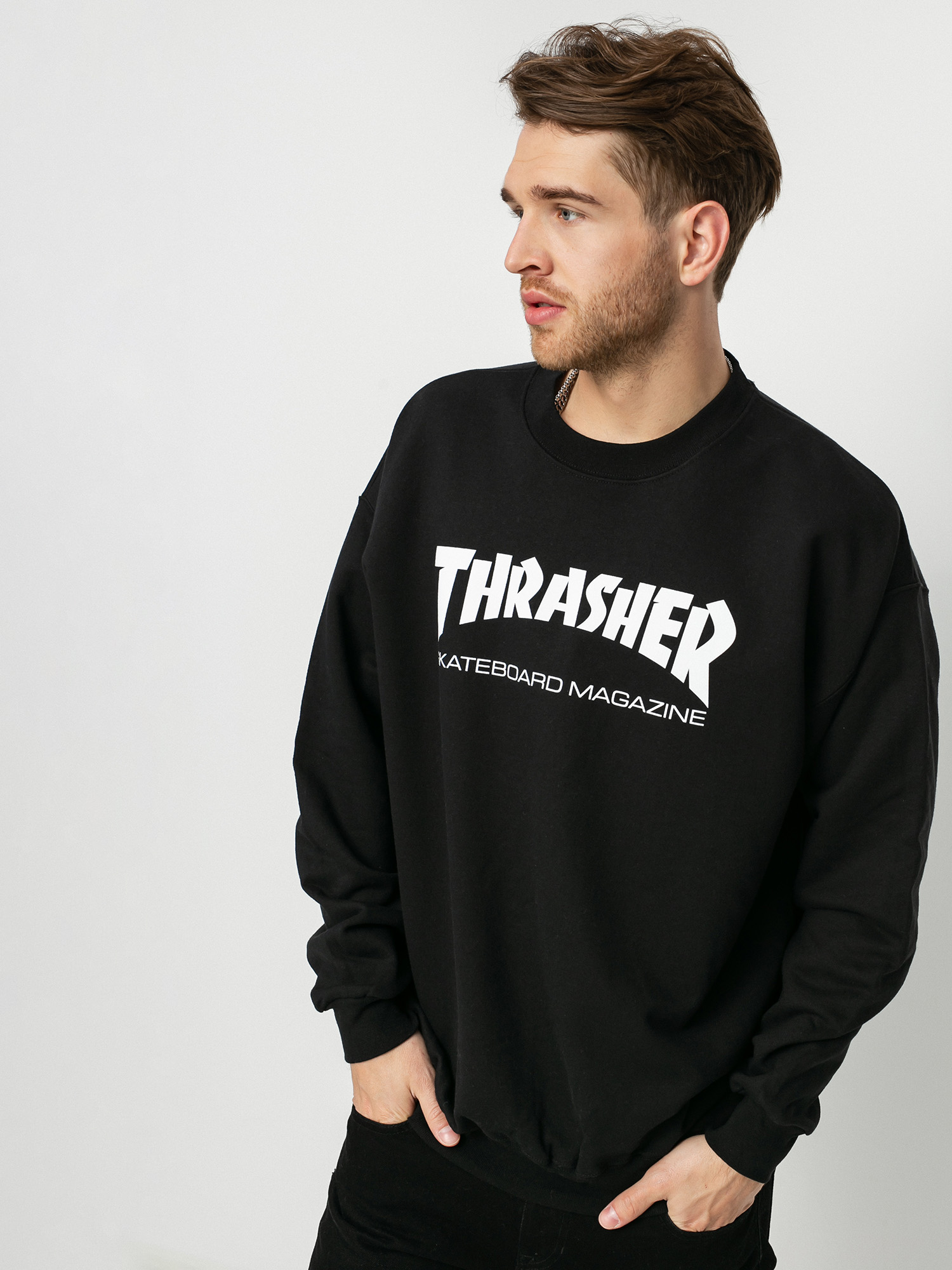 Світшот Thrasher Skate Mag Crew (black)