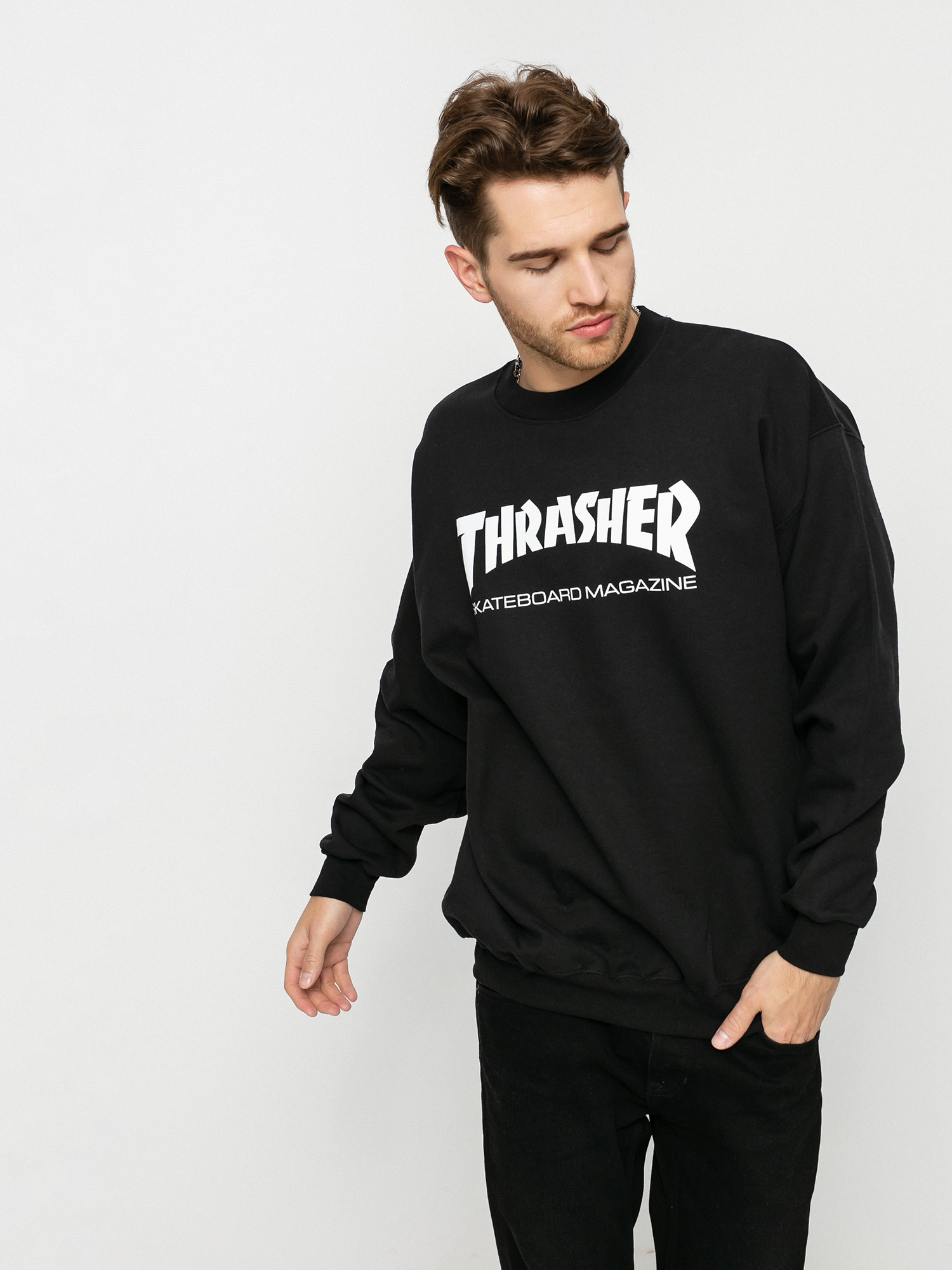 Світшот Thrasher Skate Mag Crew (black)