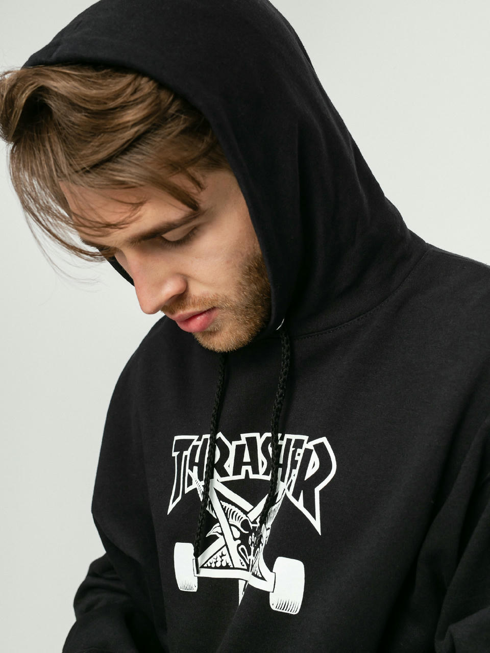 Худі Thrasher Skate Goat HD (black/white)