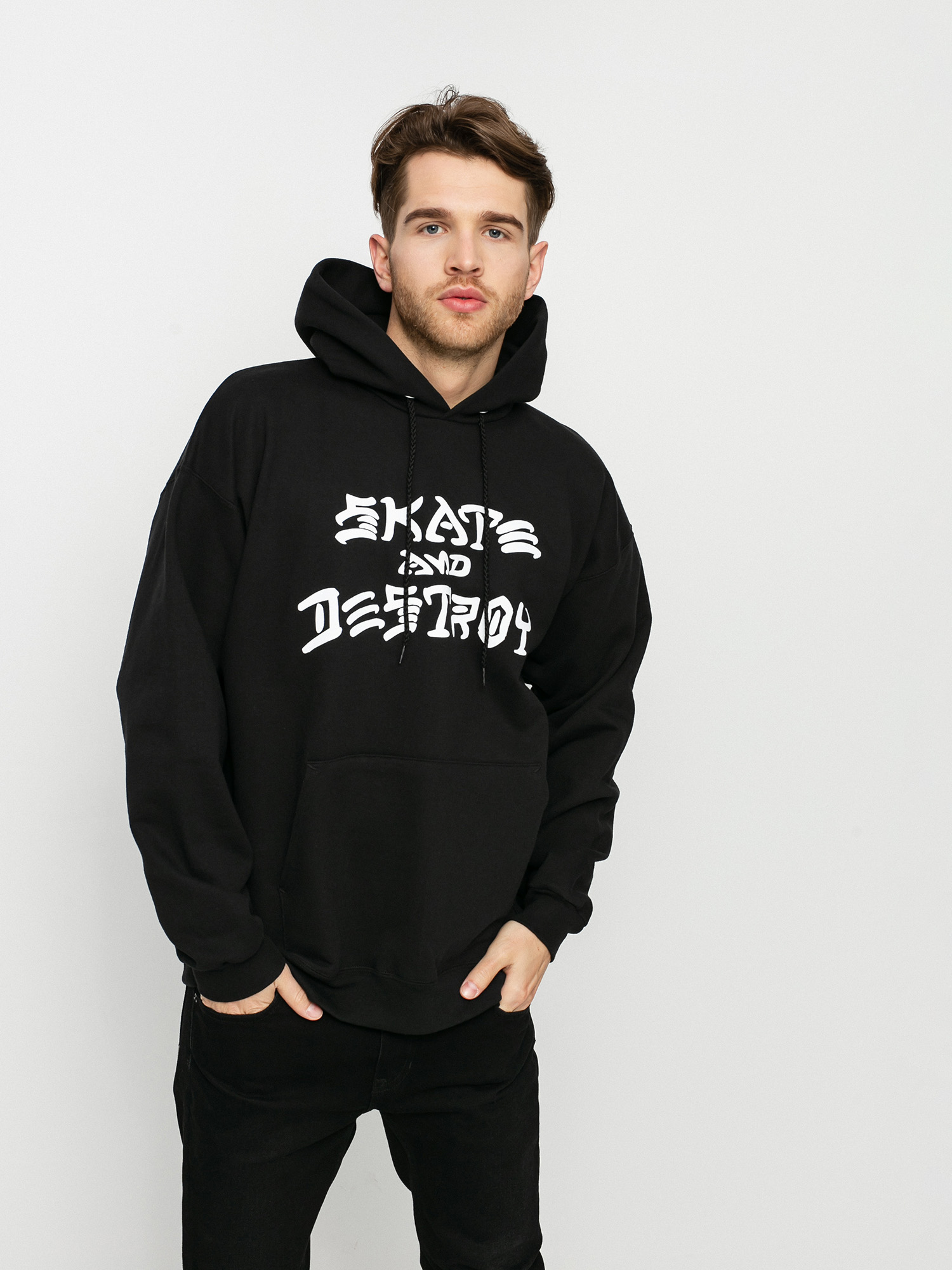 Худі Thrasher Skate And Destroy HD (black)