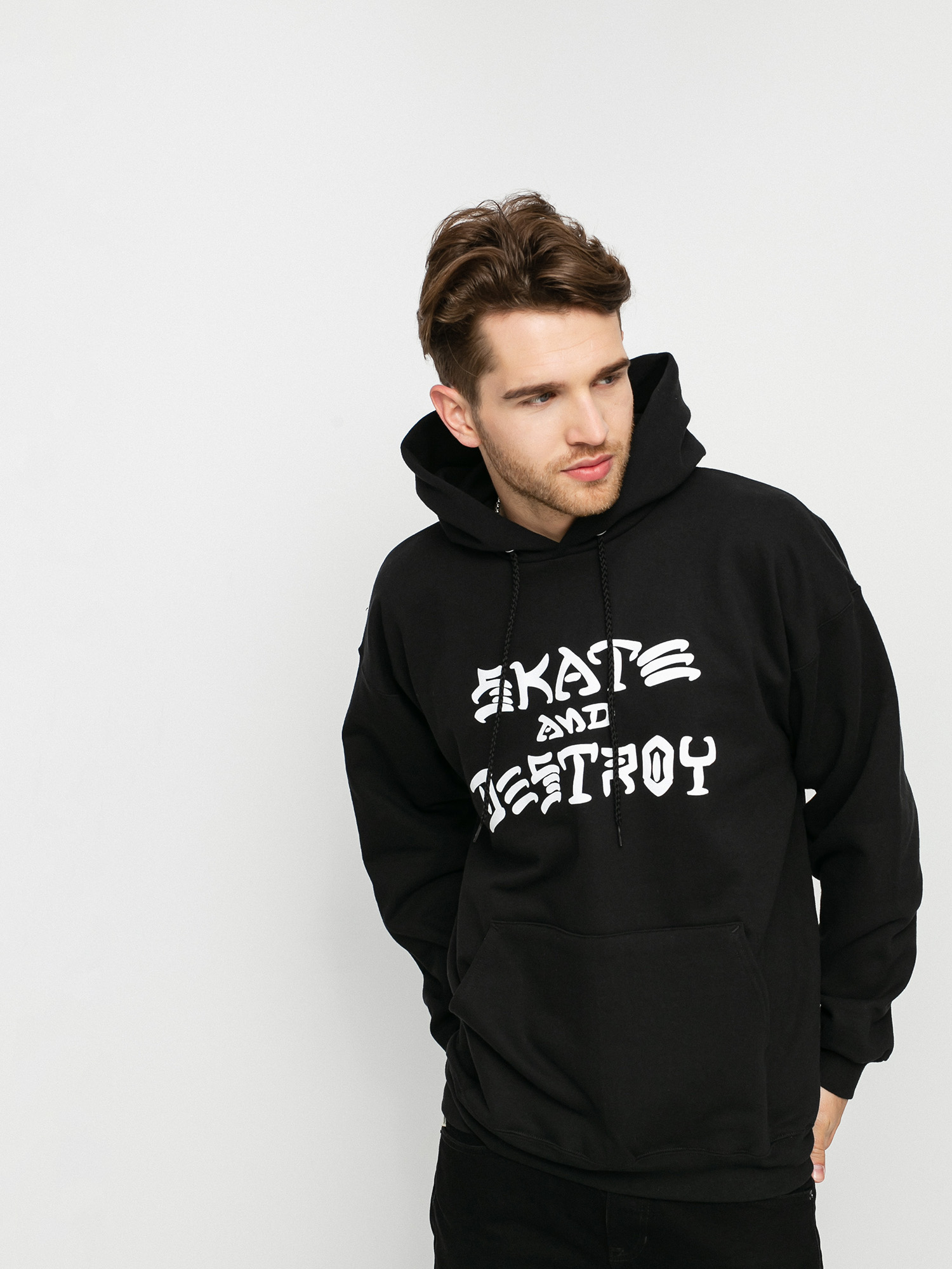 Худі Thrasher Skate And Destroy HD (black)