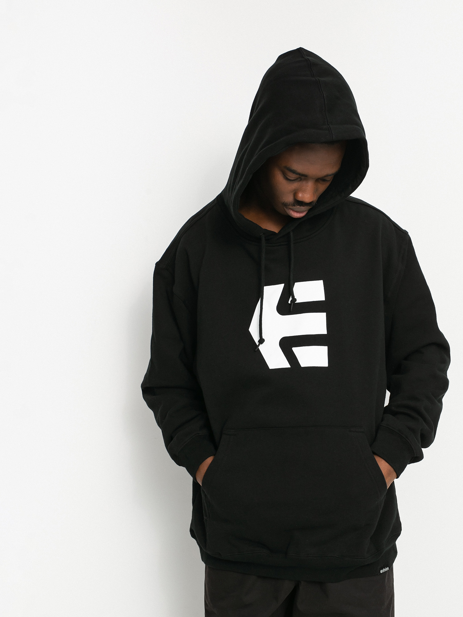 Худі Etnies Classic Icon HD (black/white)