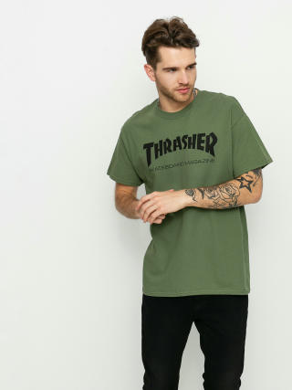Футболка Thrasher Skate Mag (military green)