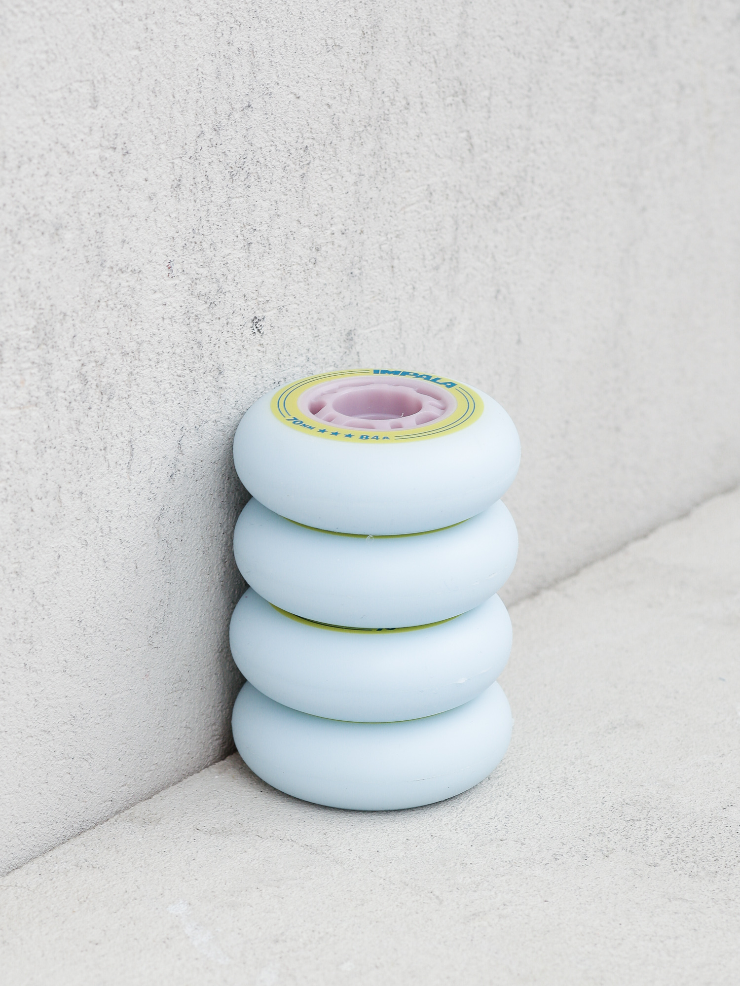 Колеса Impala Inline Wheel Wmn (sky blue/yellow)