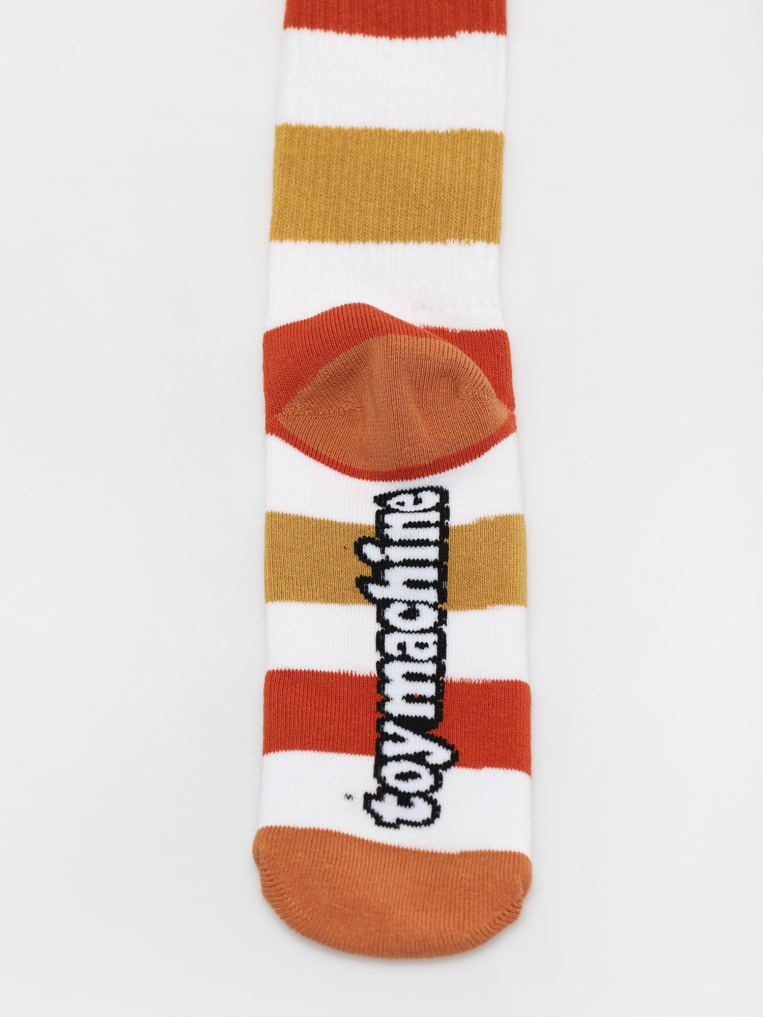  Шкарпетки Toy Machine Monster Big Stripe (white/brown)