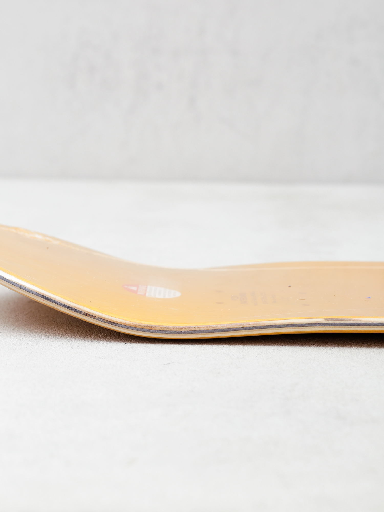 Декa Pizza Skateboards Emoji Pattern (orange)