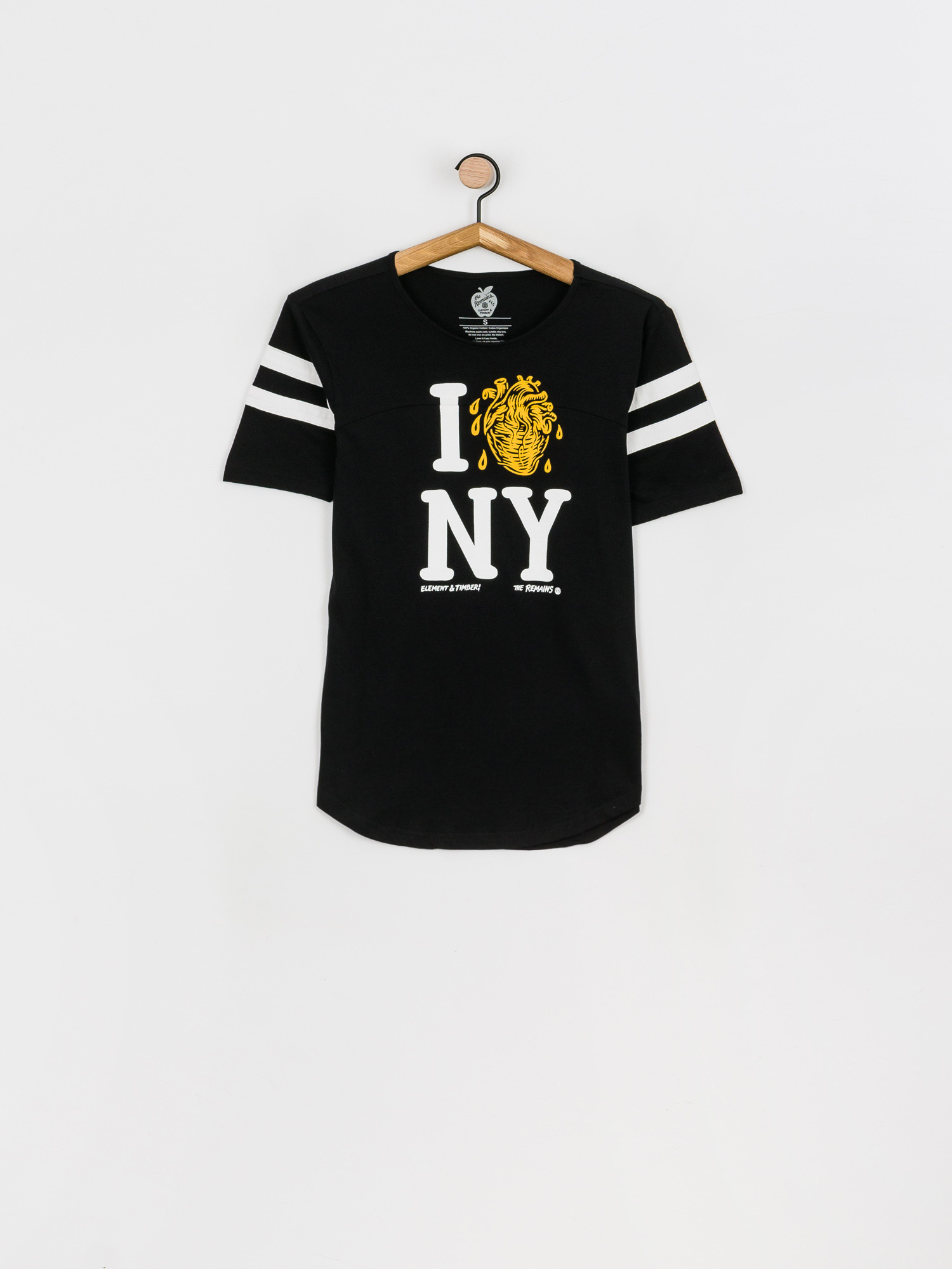 Футболка Element I Heart Football Wmn (black)