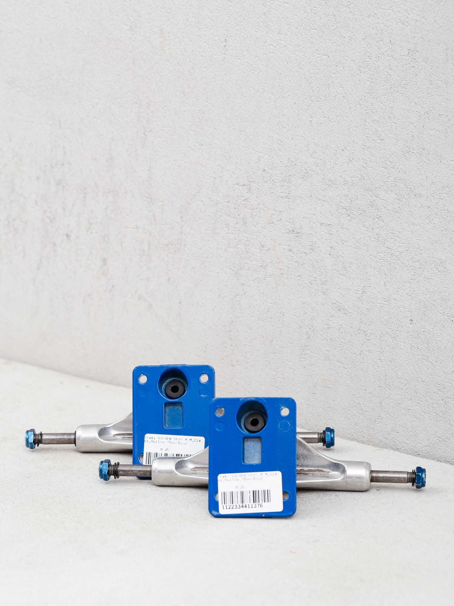 Підвіски Silver M Class Hollow (raw/blue)