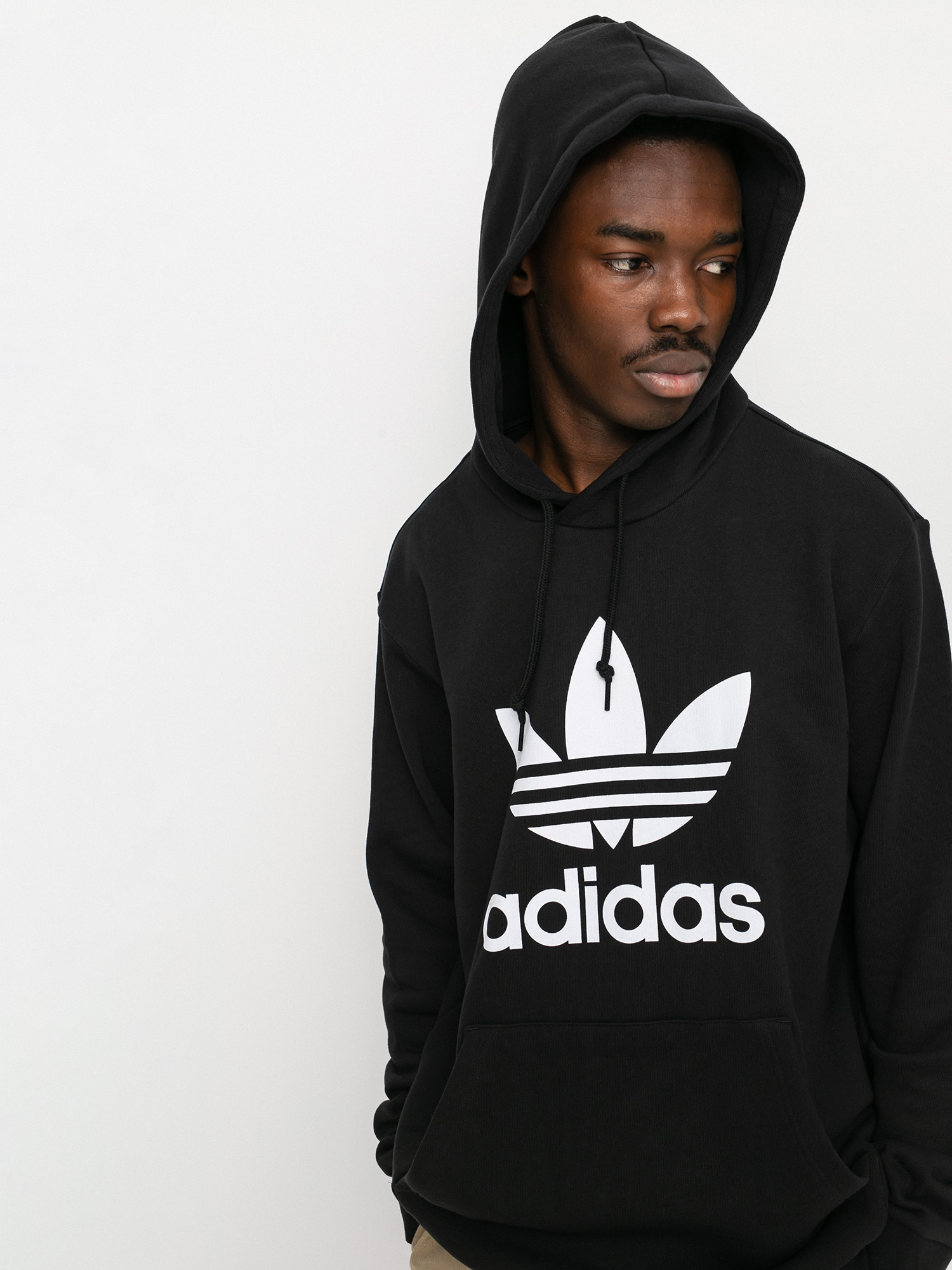 Худі adidas Originals Trefoil HD (black/white)