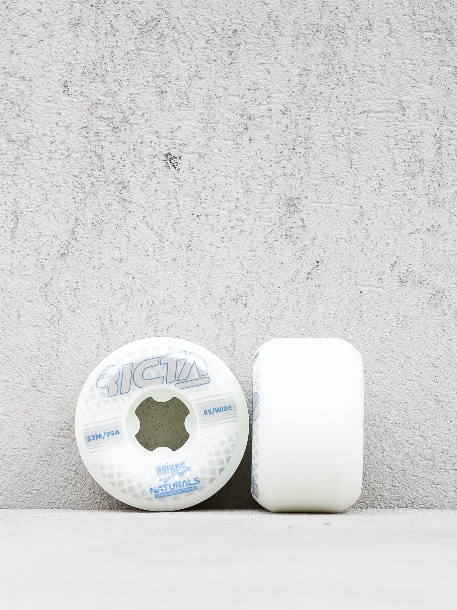 Колеса Ricta Knibbs Reflective Naturals Wide 99a (white/blue)