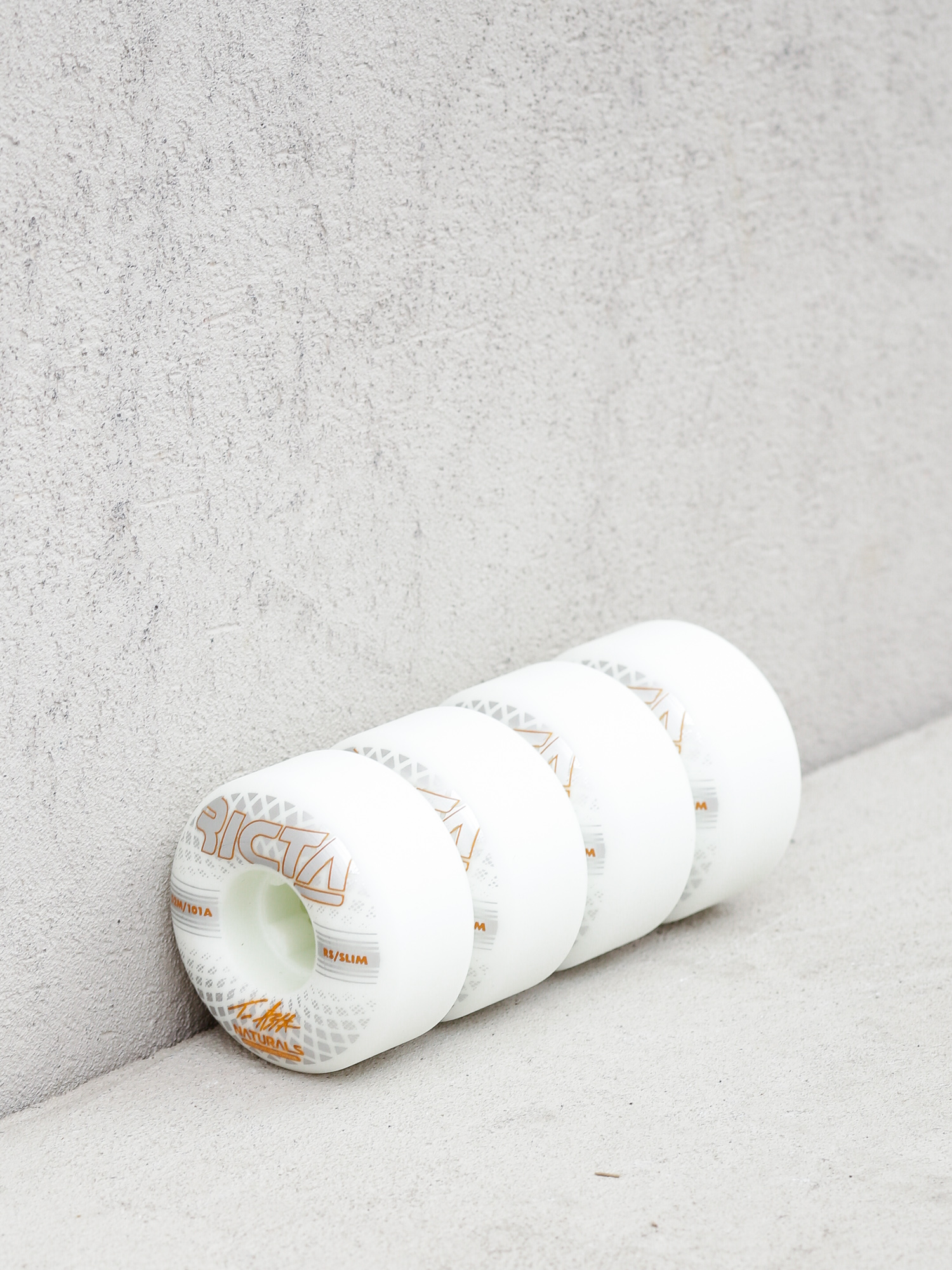 Колеса Ricta Asta Reflective Naturals Slim 101a (white/orange)