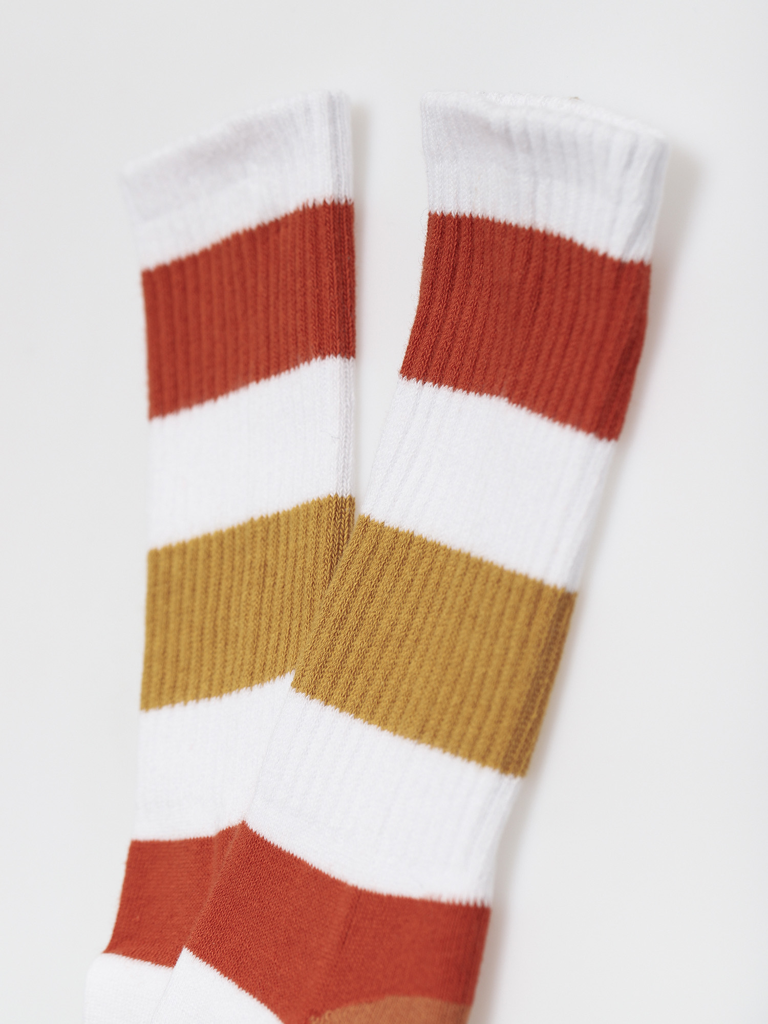  Шкарпетки Toy Machine Monster Big Stripe (white/brown)