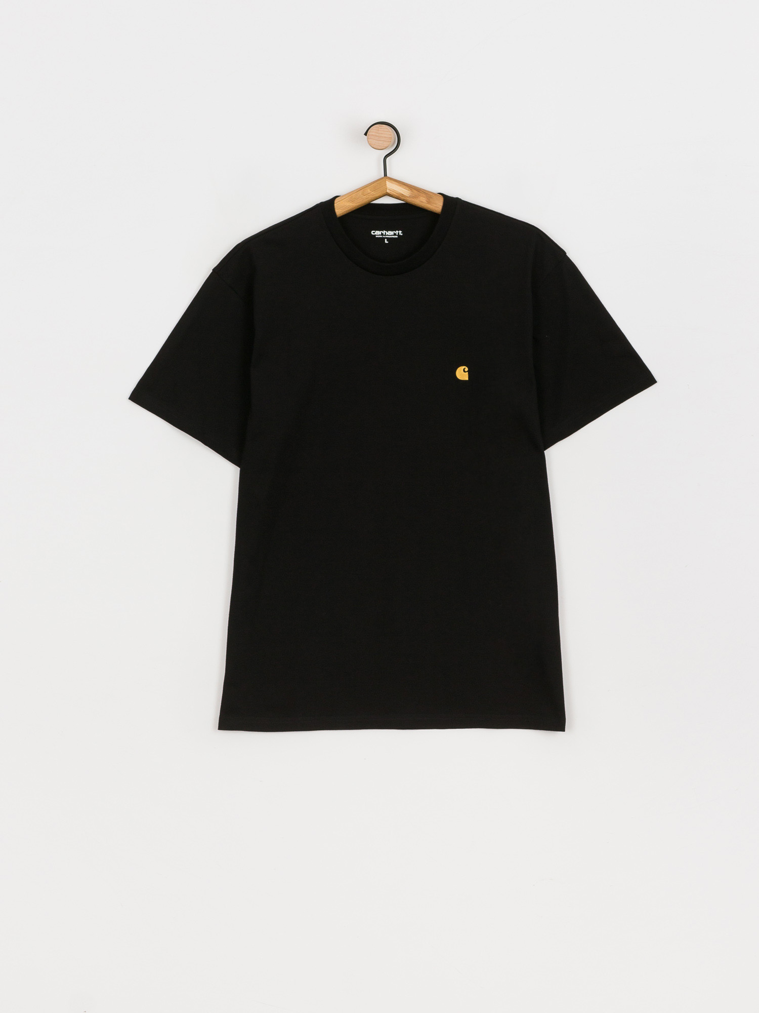 Футболка Carhartt WIP Chase (black/gold)