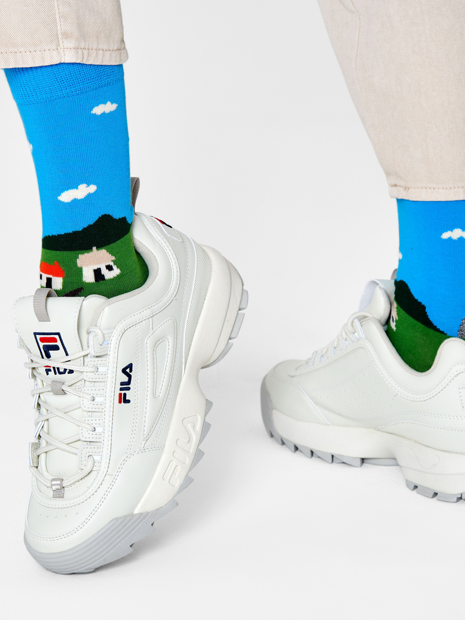  Шкарпетки Happy Socks Little House On The Moorland (blue/green)