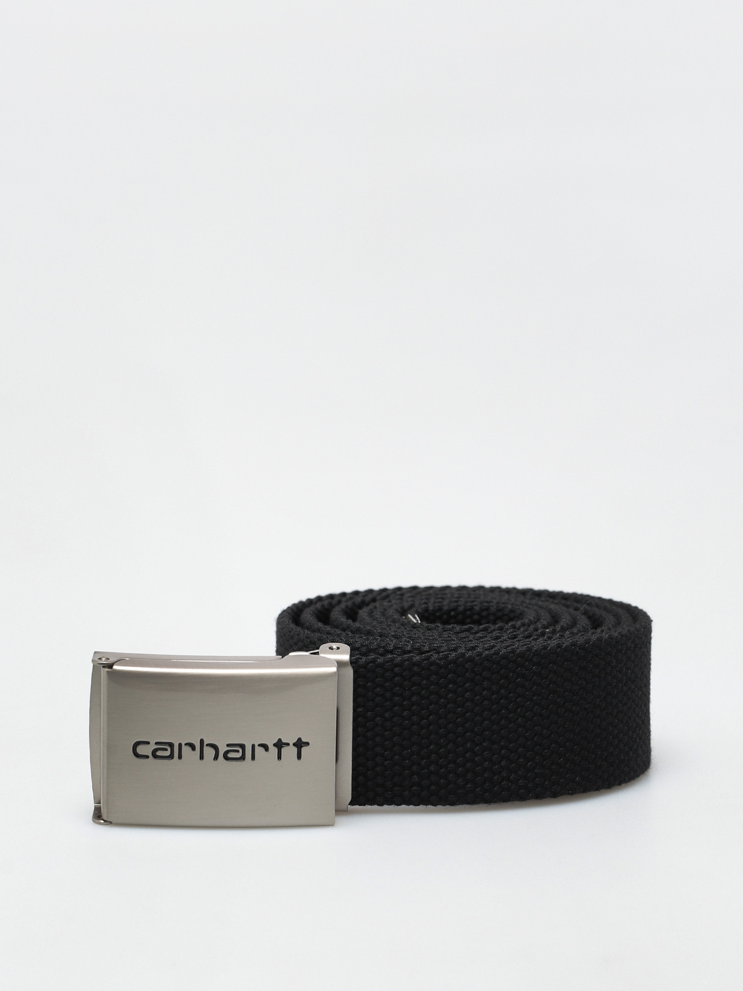 u0420u0435u043cu0456u043du044c Carhartt WIP Clip Belt Chrome (black)