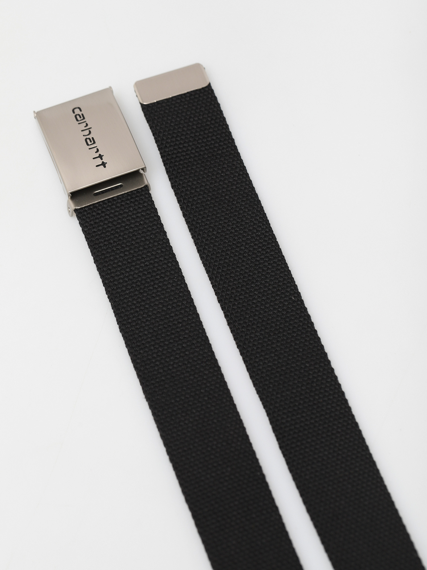 Ремінь Carhartt WIP Clip Belt Chrome (black)