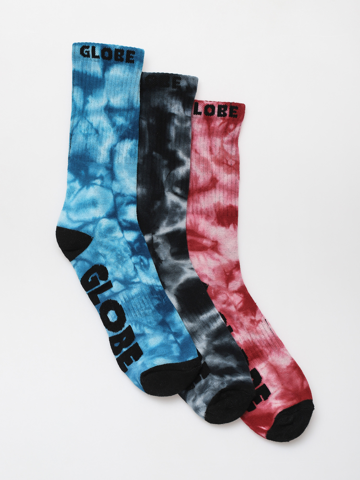  Шкарпетки Globe All Tied Up 3 Pack (asst.)