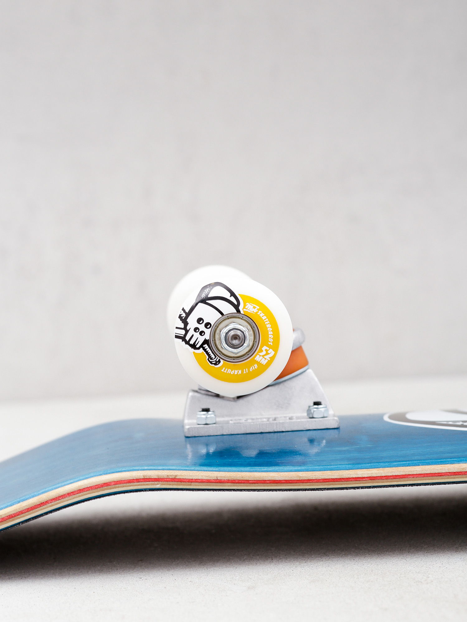 Скейтборд Mob Skateboards Skull (teal)