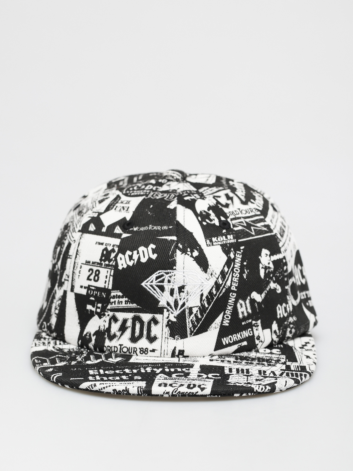 Кепка Diamond Supply Co. World Tour Hat (black)