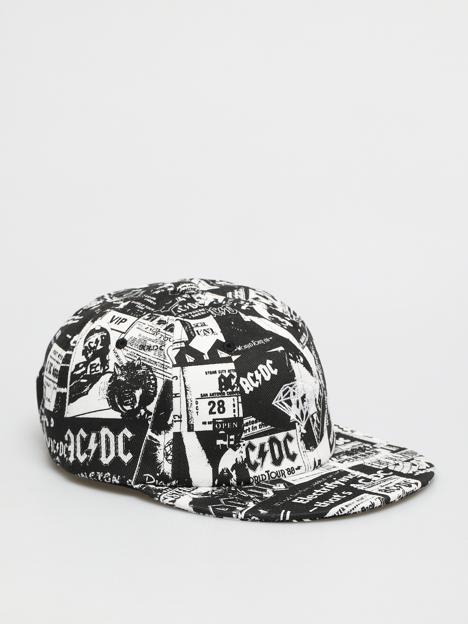 Кепка Diamond Supply Co. World Tour Hat (black)