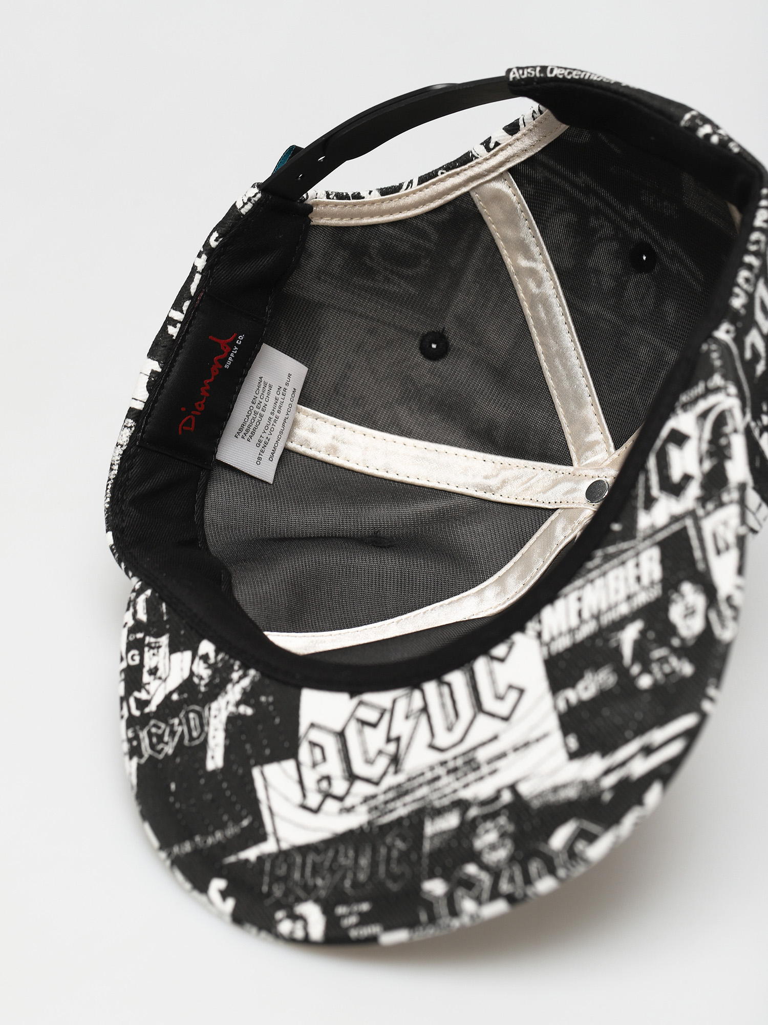 Кепка Diamond Supply Co. World Tour Hat (black)