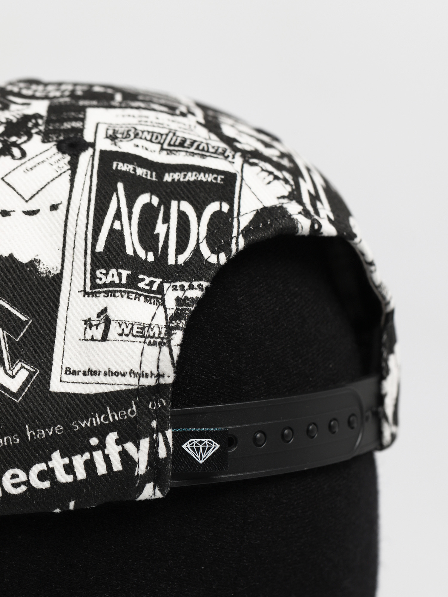 Кепка Diamond Supply Co. World Tour Hat (black)