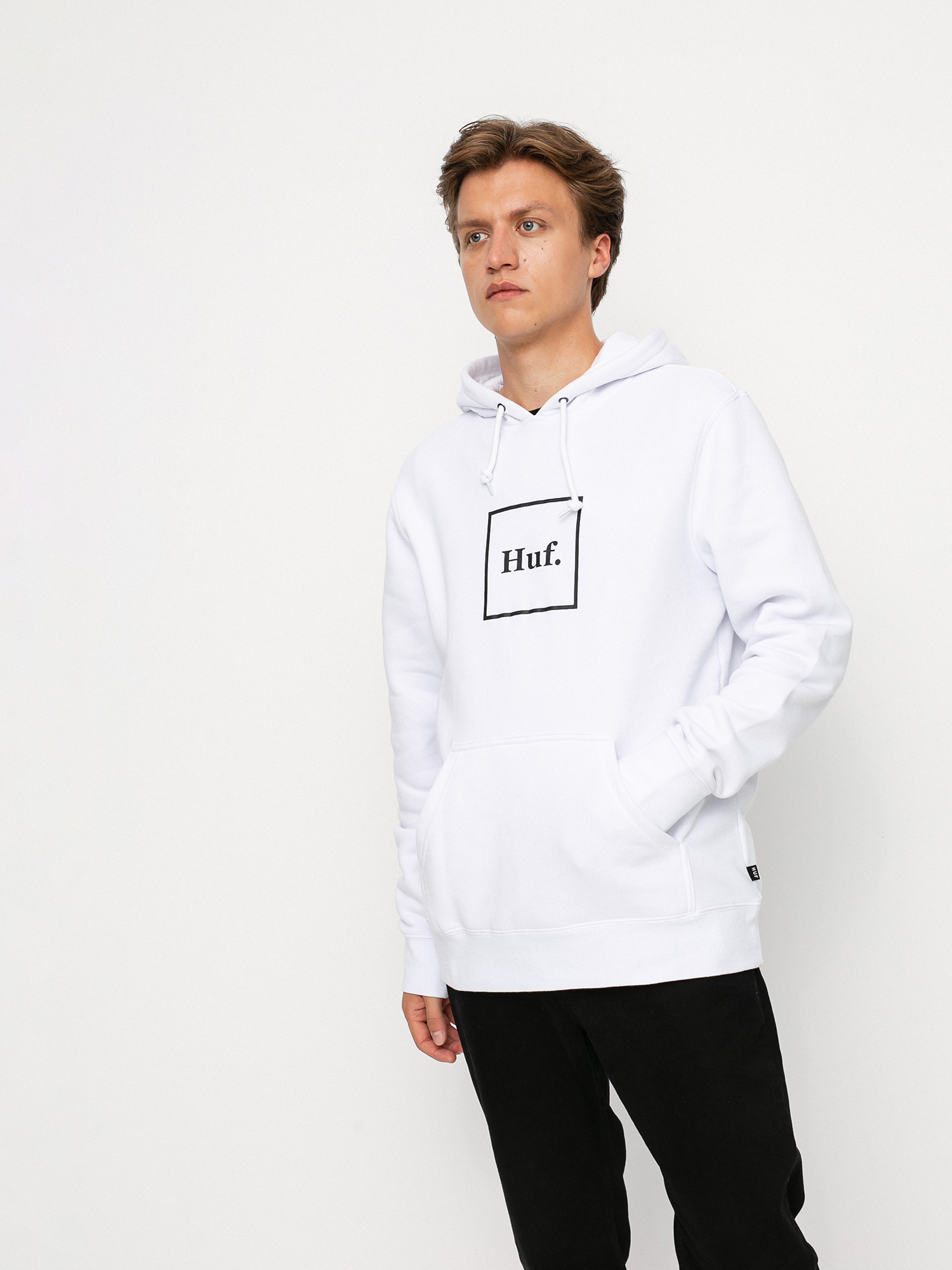 Худі HUF Essentials Box Logo HD (white)