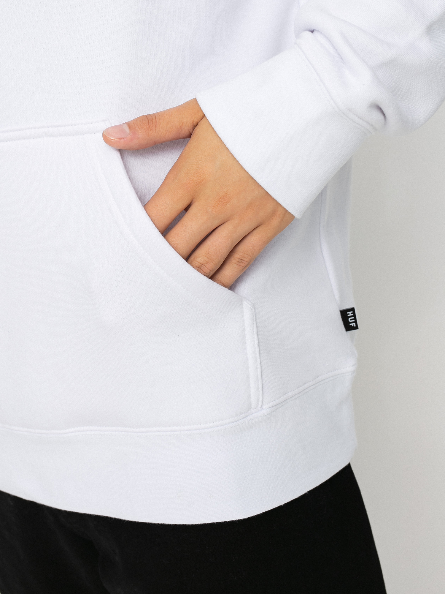 Худі HUF Essentials Box Logo HD (white)