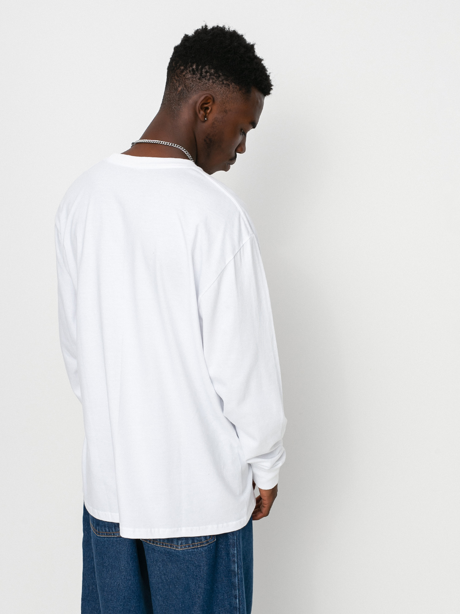 Лонгслів Diamond Supply Co. AC/DC Diamond (white)