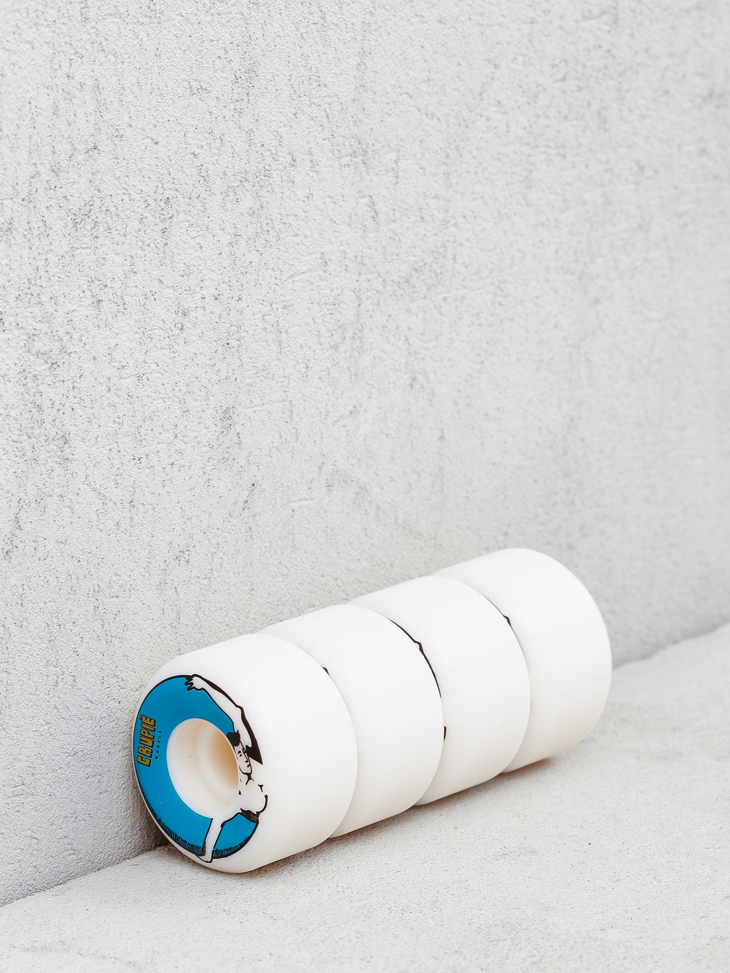 Колеса Crupie Apex Flatspot Resist (white/blue)